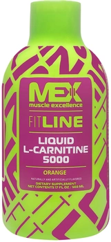Жироспалювач MEX Liquid L-Carnitine 5000 503 мл Апельсин (34659085217)