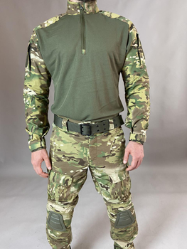 Тактична військова сорочка Убакс (UBACS) CORD (з налокітником), бойова сорочка, мультикам 46