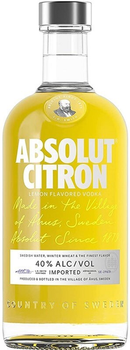 Горілка Absolut Citron 0.7 л 40% (7312040090709)