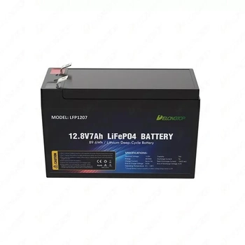Аккумуляторная батарея DELONG LiFePO4 12В 7Ah 89.6Вт.г