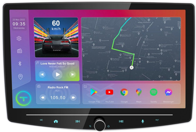 Універсальний головний пристрій Torssen 1DIN MU102 Carplay DSP 4G