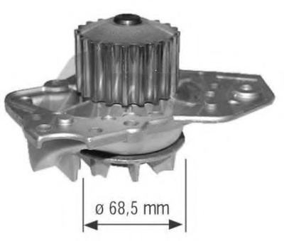 Водяной насос Peugeot 205/306/309/405 1.8/1.9D/TD-02 Airtex (1310)