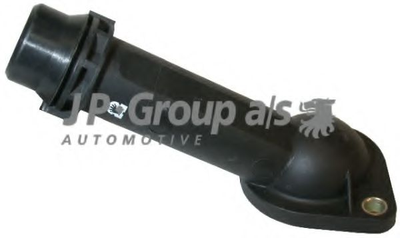 Фланець системи охолодження A6/Passat B5 1.6-2.0 (термостат) JP Group (1114503900)