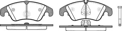 Гальмівні колодки перед. Audi A4/A5/A6/A7/Q7 08- (Lucas) Woking (P1204310)