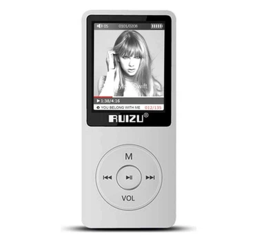 MP3 плеер Ruizu X02 Hi-Fi 8Gb Original белый Type C