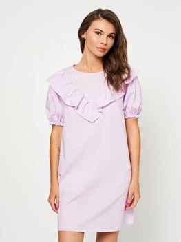 Сукня коротка жіноча H&M 0913717 48 Бузкова (SZ2000215060408)