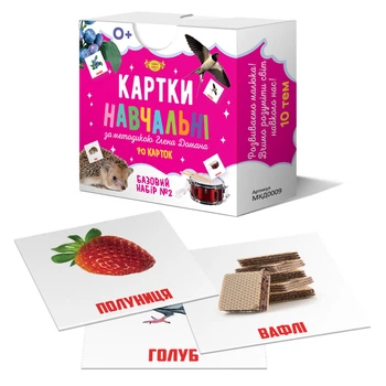 Картки навчальні Глена Домана №2 Майстер MKD0009 укр