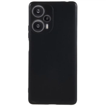 Силиконовый (TPU) чехол Deexe Matte Case для Xiaomi Poco F5 / Redmi Note 12 Turbo - Black