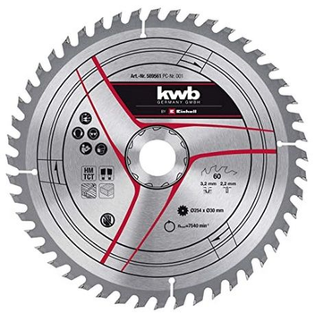 Einhell Диск пильний TCT KWB для торцевої пили, 216х30 мм, 60 зубів