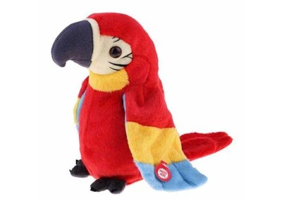 Інтерактивна іграшка розмовляючий Папуга Parrot Talking Червоний