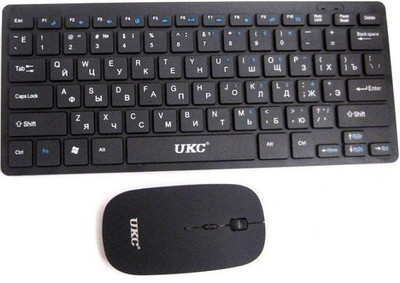 Беспроводная клавиатура и мышка wireless WI 1214