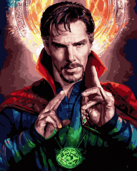 Картина по номерам "Доктор Стрэндж. Марвел" GX38833 40х50 | Brushme