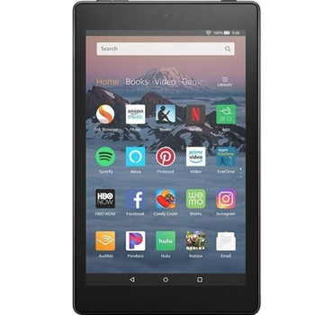 Планшет Amazon Fire HD 8 1.5/16GB WiFi (2018) Black [EN+locale] (Seller Refurbished)