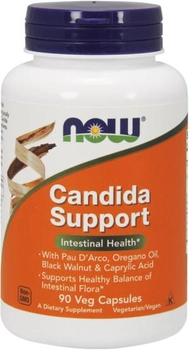 Suplement diety Now Foods Candida Support 90 k (733739033086)