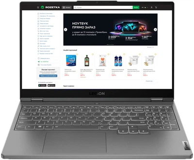 Ноутбук Lenovo Legion 5 15ARH7 (82RE003VPB) Storm Grey