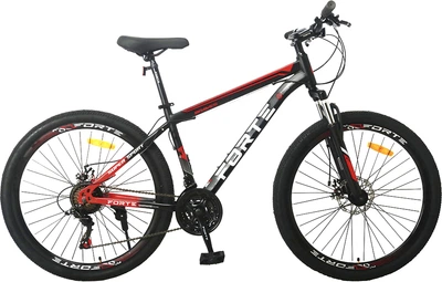 Велосипед Forte Braves 17" 26" Чорно-Червоний (BP117824)