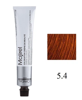 Крем-краска для волос L'Oreal Professionnel Majirel 5.4 Светлый шатен медный 50 мл