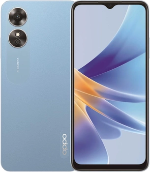 Мобільний телефон OPPO A17 (CPH2477) 4/64GB Blue (6932169320306)