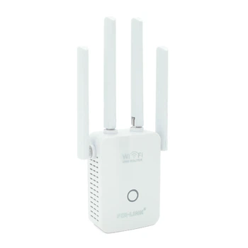 Усилитель WiFi сигнала Voltronic WR32Q с 4 антеннами 300Mbps для дома и офиса репитер расширитель сети (ЮГ-TH_11C)