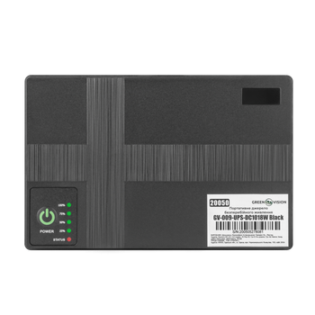 ДБЖ для роутера 18 Вт GreenVision GV-009-UPS-DC1018W 5/9/12V 10400 MAh Безперебійник для WI-Fi UPS для роутера