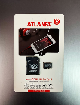 Карта памяти Atlanfa 32gb Class 10
