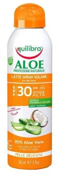 Сонцезахисний крем-спрей Equilibra з алое вера SPF 30 150 мл (8000137015504)