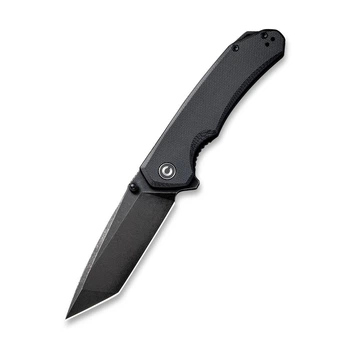 Складной туристический нож Civivi Brazen, (8.8 см) D2 / G10 черный