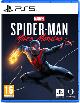 Gra PS5 Marvels Spider Man Miles Morales (Blu-ray) (711719838128)