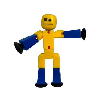 Фигурка Stikbot для анимационного творчества (сине-желтый) (TST616-23UAKDBl)
