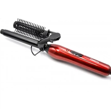 Плойка щипці для волосся 2 в 1 Gemei GM-2906 30 Вт 180 градусів Red