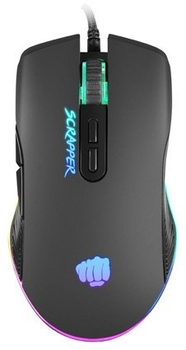 Мышь Natec Fury Scrapper USB Black (NFU-1699)