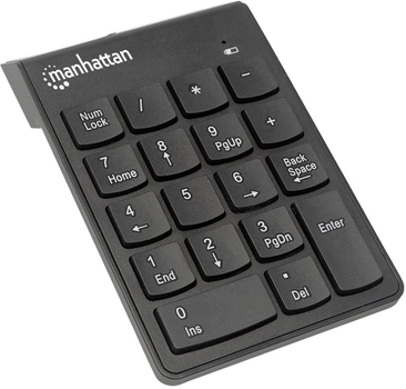Клавиатура беспроводная Manhattan Numeric Keypad Wireless Black (178846)