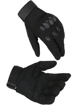 Тактичні Рукавиці Tactical Gloves PRO закриті рукавички чорні розмір XXL