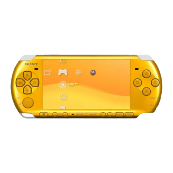 Консоль Sony PlayStation Portable Slim PSP-3ххх Bright Yellow Б/У