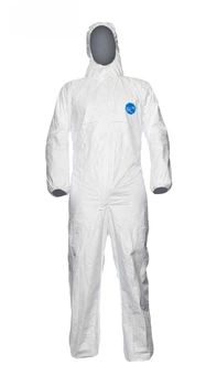 Защитный комбинезон DuPont Tyvek Classic Xpert CHF5 (костюм Тайвек химзащита, защита от радиации), XXL, белый