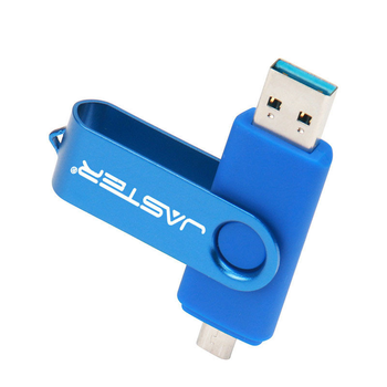 USB 3.0 Flash Drive 32Gb JASTER Blue OTG USB
