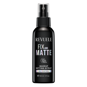 Спрей матирующий для фиксации макияжа 120мл Revuele Makeup Setting Spray Fix and Matte