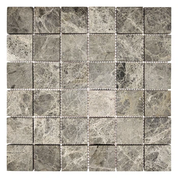 Мозаика из мрамора Матовая МКР-3СН (47x47) Emperador Medium