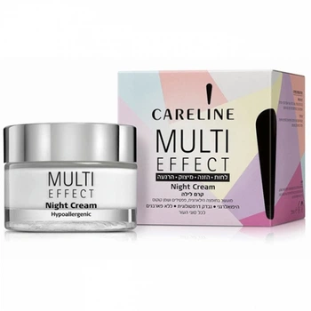Ночной крем для лица и шеи Careline Multi Effect 50 мл (7290104964091)