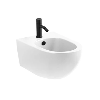 Біде підвісне Nic Design Pin 55х37, білий матовий (004706003)