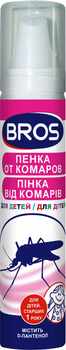 Пенка от комаров для детей, Bros Польша, флакон 90 мл