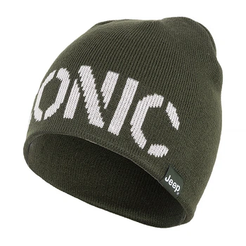 Мужская Шапка JEEP ICONIC TRICOT HAT J22W Хаки One size (O102598-E844)