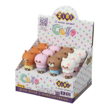 Клей-олiвець CUTE 9г ПВА (ZB.6300)