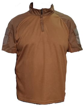 Рубашка Tactic4Profi УБАКС поплин-кулмакс койот-койот с коротким рукавом XL