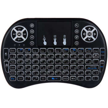 Клавіатура бездротова KEYBOARD Mini і8 з підсвічуванням (4467)