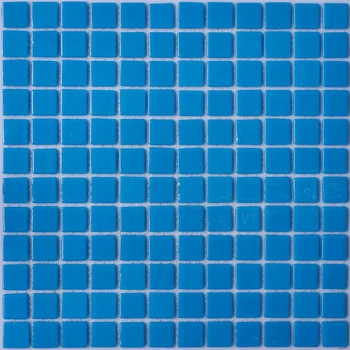 Мозаика АкваМо голубая MK25102 Sky Blue 31.7х31.7 стеклянная для ванны, душевой,кухни за 1 ШТ