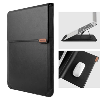 Чехол сумка с подставкой Nillkin Laptop Sleeve Macbook для ноутбука 15.6-16.1'' 451*300*10 mm Black