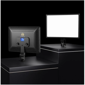 Квадратная LED лампа 36 см A111 Black