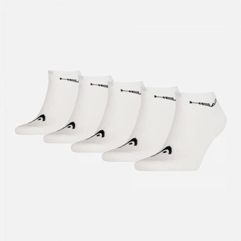 Набор носков HEAD Sneaker 5Р Unisex 5 пар Белый 39-42 (781501001-300)