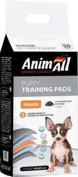 Пеленки для собак AnimAll 147965 60х60 см &nbsp;с активированным углем 50 шт. (4820224500768)